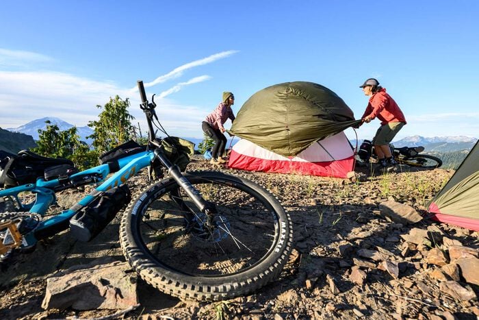 Bike Packing Tent Cycle Touring Tent Cloud Trek™ 1-Person