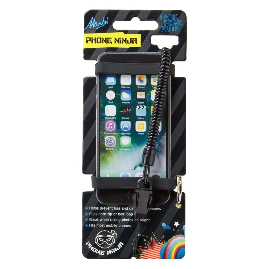 Manbi Mobile Phone Ninja - Black - Great Outdoors Ireland