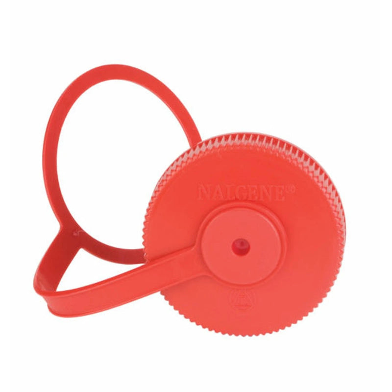 Nalgene 63mm Wide Mouth Loop Top Cap - Red - Great Outdoors Ireland