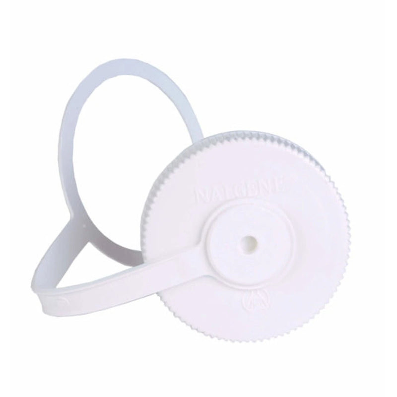 Nalgene 63mm Wide Mouth Loop Top Cap - White - Great Outdoors Ireland