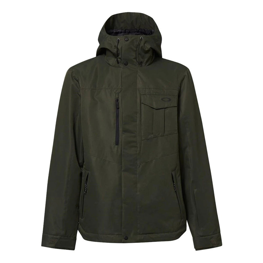 Oakley Core Divisional Insulated Ski Jacket - Dark Brush - Great Outdoors Ireland