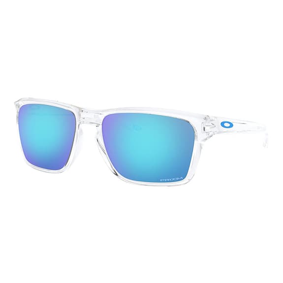 Oakley Sylas Polished Clear Prizm Sapphire Sunglasses