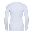 Odlo Active Warm Eco Long Sleeve Crew Baselayer - White - Great Outdoors Ireland