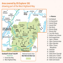 Ordnance Survey U.K. Explorer 392 - Ben Nevis & Fort William 1:25,000 - Great Outdoors Ireland