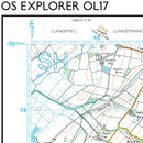 Ordnance Survey U.K. Explorer OL17 - Map of Snowdon 1:25,000 - Great Outdoors Ireland