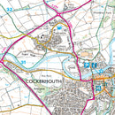 Ordnance Survey U.K. Explorer OL4 - The Lake District: North-western area 1:25,000 - Great Outdoors Ireland
