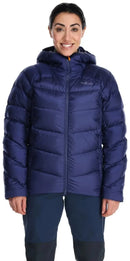 Rab Women's Neutrino Pro Down Jacket front view, Patriot Blue
