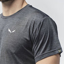 Salewa Puez Melange Dry Tee - Black - Great Outdoors Ireland