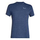 Salewa Puez Melange Dry Tee - Denim - Great Outdoors Ireland