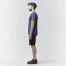 Salewa Puez Melange Dry Tee - Denim - Great Outdoors Ireland