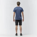 Salewa Puez Melange Dry Tee - Denim - Great Outdoors Ireland