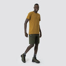 Salewa Puez Melange Dry Tee - Gold - Great Outdoors Ireland