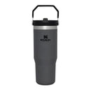 Stanley Classic IceFlow Flip Straw Tumbler - Charcoal - Great Outdoors Ireland