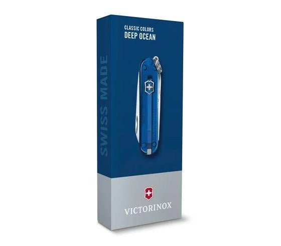 Victorinox Classic SD Keychain Knife - Deep Ocean Blue - Great Outdoors Ireland