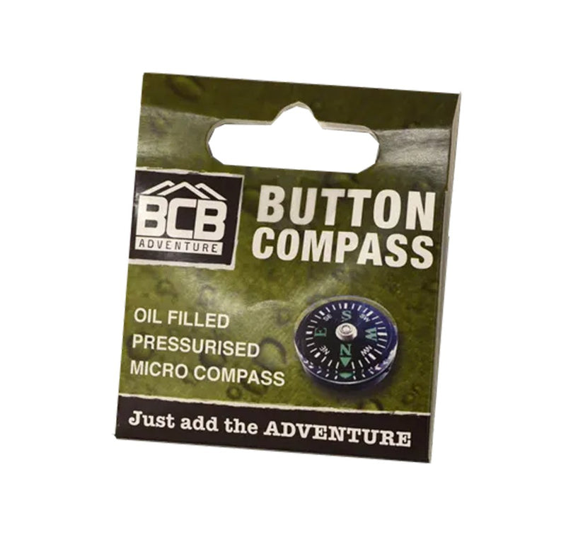 BCB Adventure Explorer Button Compass - Great Outdoors Ireland