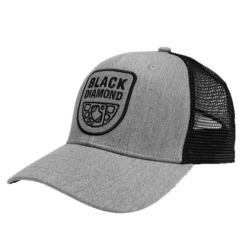 Black Diamond BD Trucker Hat - Black/Aluminium - Great Outdoors Ireland