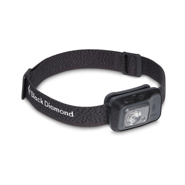 Black Diamond Cosmo 350-R Rechargeable Headlamp - Graphite - Great Outdoors Ireland