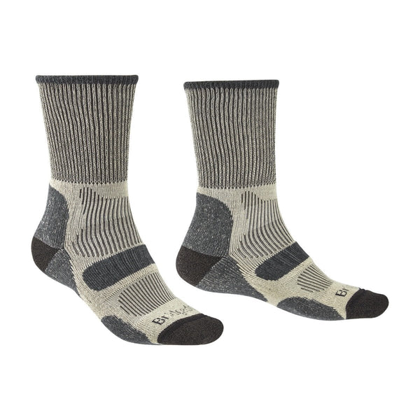 Bridgedale Men's HIKE Lightweight Coolmax Comfort Boot Sock Charcoal