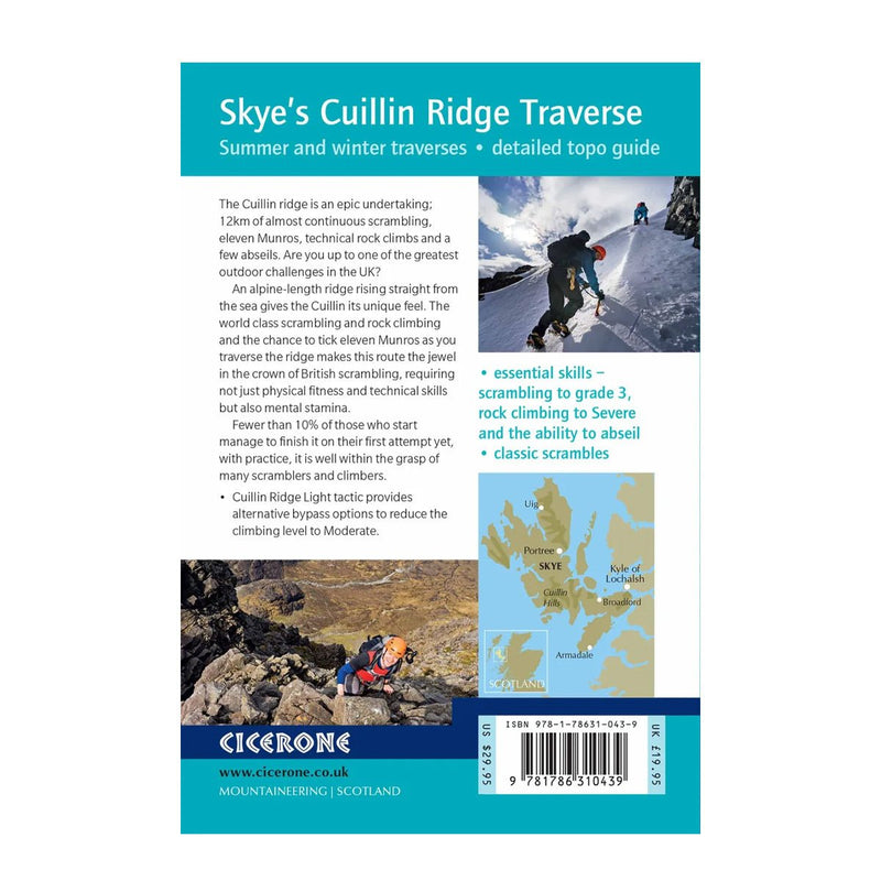 Cicerone Cuillin Ridge Traverse Skye - Great Outdoors Ireland