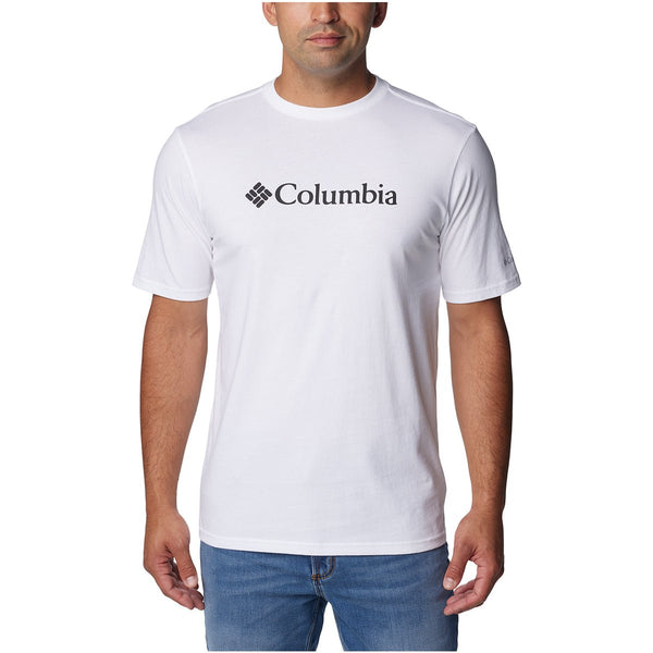 Columbia CSC Basic Logo™ Tee - White - Great Outdoors Ireland