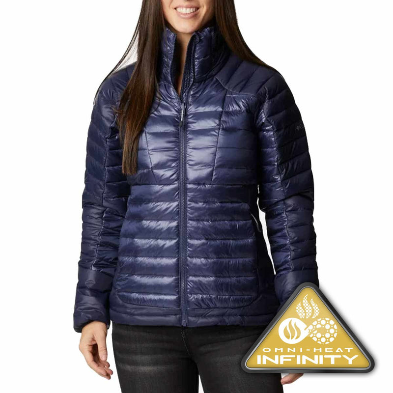 Columbia Labyrinth Loop Hooded Jacket - Nocturnal Blue - Great Outdoors Ireland
