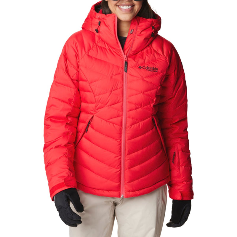 Columbia Roaring Fork™ Down Jacket - Red Lily - Great Outdoors Ireland