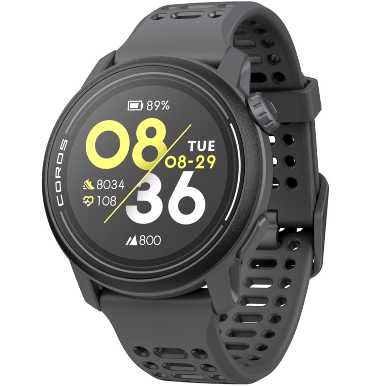 Coros PACE 3 GPS Sport Watch - Black Silicone Band - Great Outdoors Ireland
