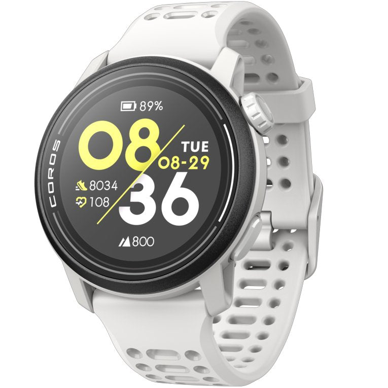 Coros PACE 3 GPS Sport Watch - White Silicone Band - Great Outdoors Ireland