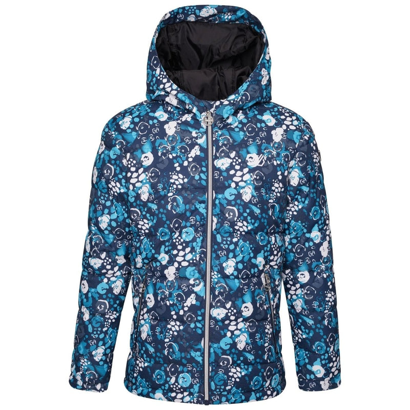 Dare 2b Verdict Waterproof Insulated Ski Jacket - River Blue Floral Print - Great Outdoors Ireland