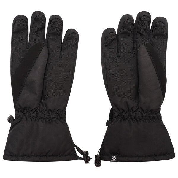 Dare 2b Worthy Waterproof Ski Gloves - Black - Great Outdoors Ireland
