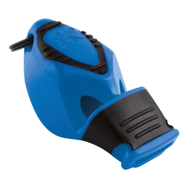 Fox 40 Epik CMG Safety Whistle and Strap - Blue - Great Outdoors Ireland