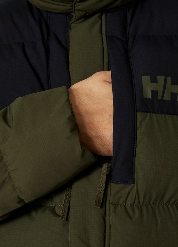 Helly Hansen Explorer Puffy Jacket - Utility Green - Great Outdoors Ireland