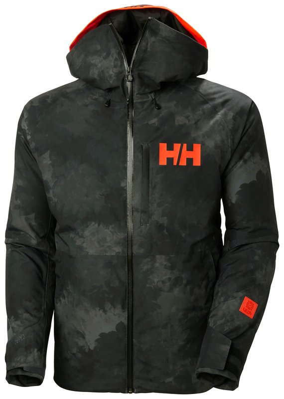 Helly Hansen Powderface Ski Jacket - Black - Great Outdoors Ireland