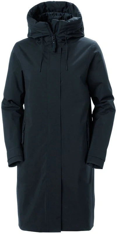 Helly Hansen Victoria Insulated Raincoat - Navy - Great Outdoors Ireland
