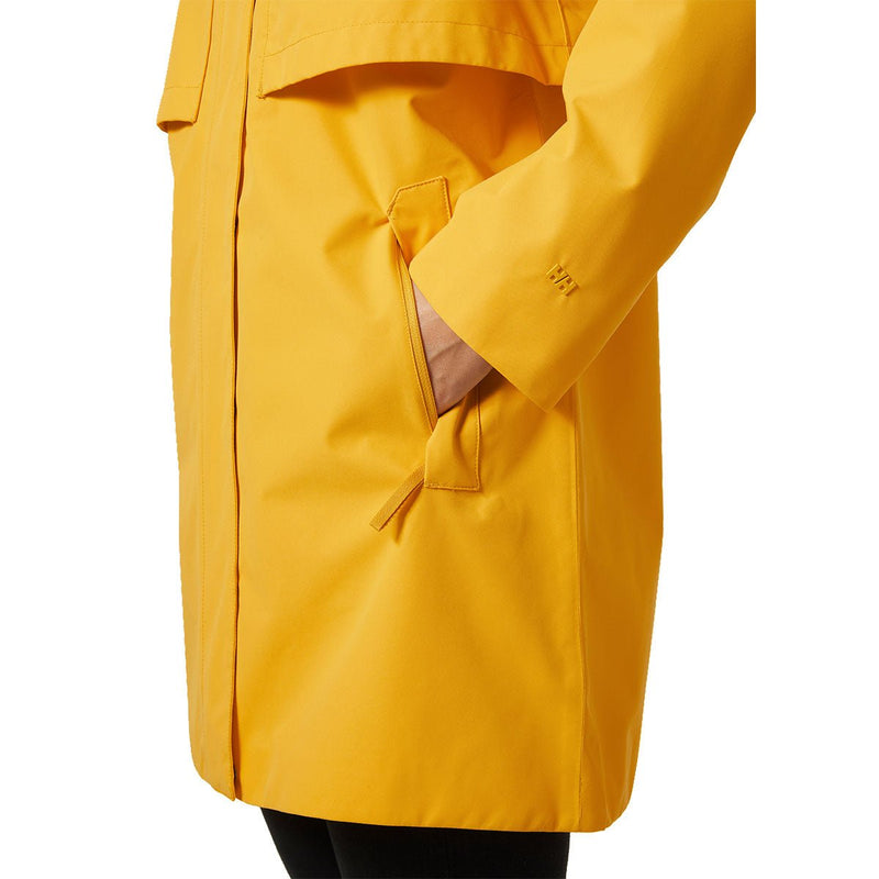Helly Hansen W Lilian Rain Coat - Yellow - Great Outdoors Ireland