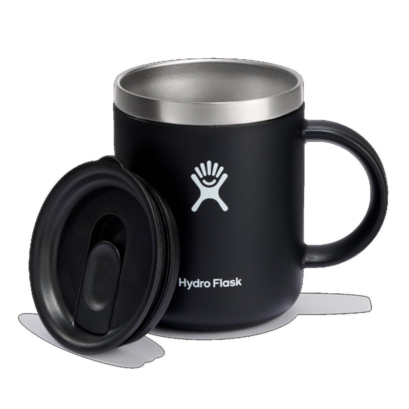Hydroflask 12oz Coffee Mug - Black - Great Outdoors Ireland