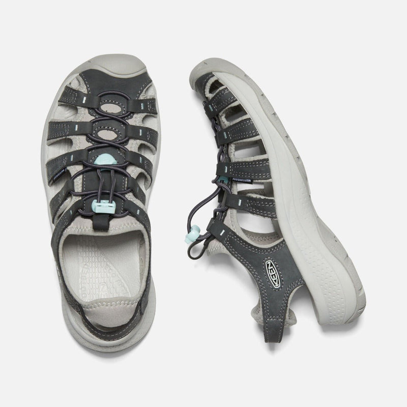 Keen Astoria West Leather Sandal - Magnet/Vapour - Great Outdoors Ireland