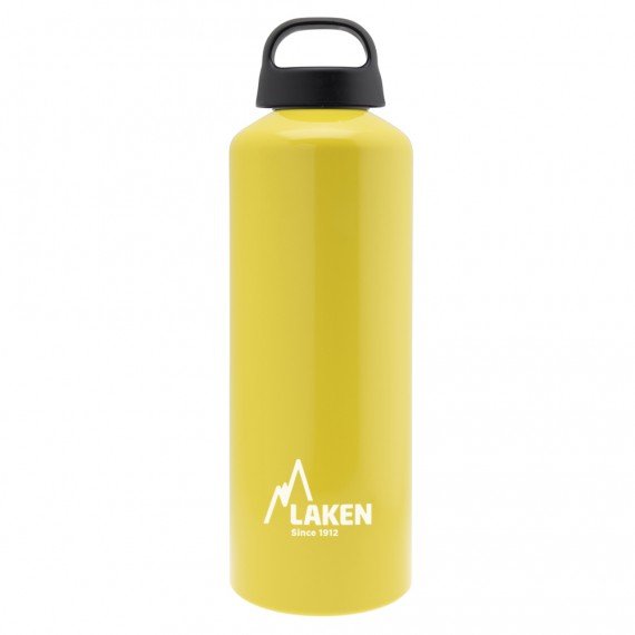 Laken Classic Aluminium 1L Bottle - Yellow - Great Outdoors Ireland