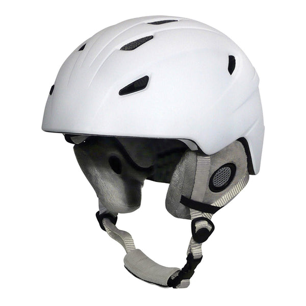Manbi Park Snowsports Helmet - Matt White - Great Outdoors Ireland