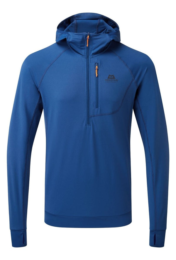 Mountain Equipment Aiguille Hooded Top - Admiral Blue - Great Outdoors Ireland