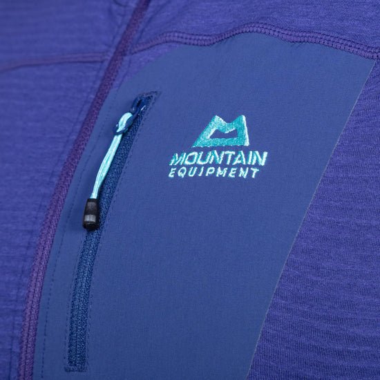 Mountain Equipment Lumiko Hooded Jacket - Amethyst/Medieval Blue - Great Outdoors Ireland