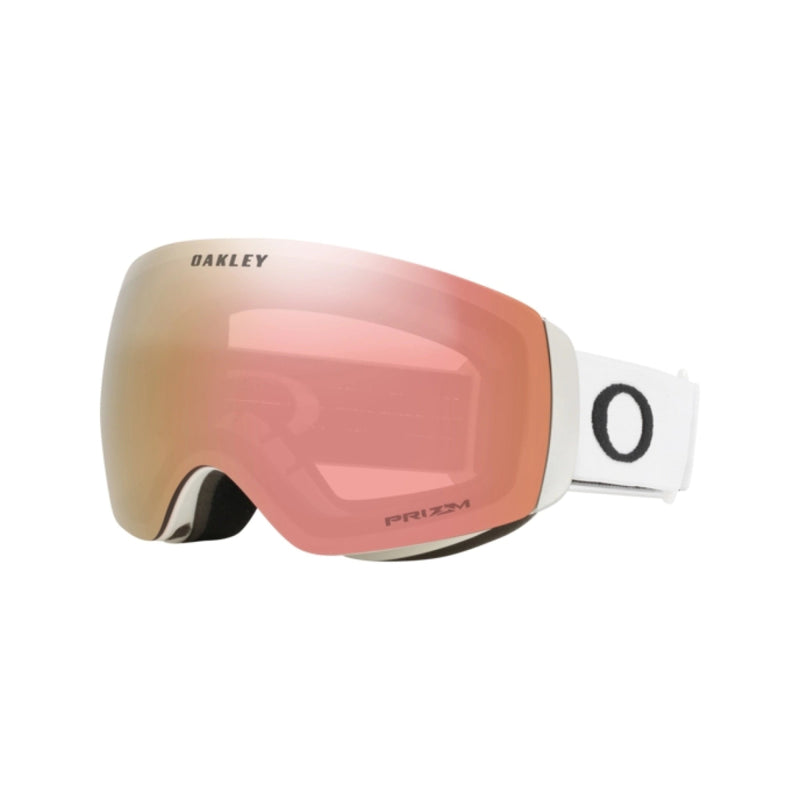 Oakley Flight Deck™ M Snow Goggles Prizm - Rose Gold/White - Great Outdoors Ireland
