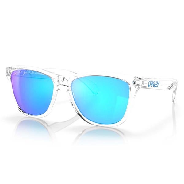 Oakley Frogskins - Crystal Clear Prizm Sapphire - Great Outdoors Ireland