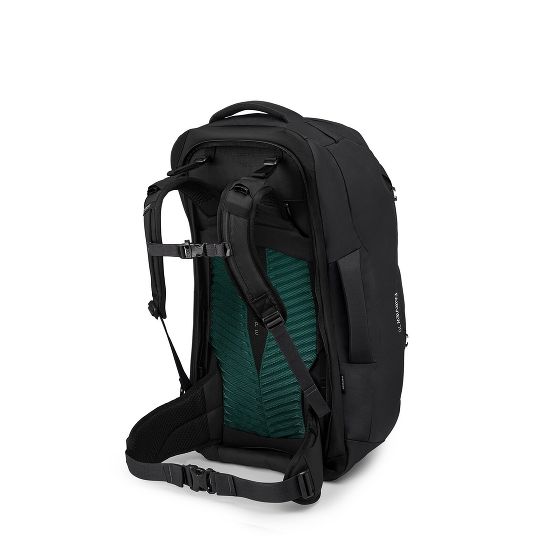 Osprey Fairview 70 Travel Pack - Black - Great Outdoors Ireland