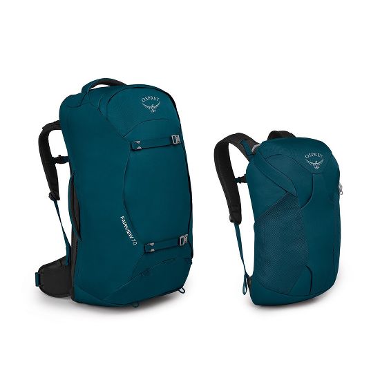 Osprey Fairview 70 Travel Pack - Jungle Blue - Great Outdoors Ireland
