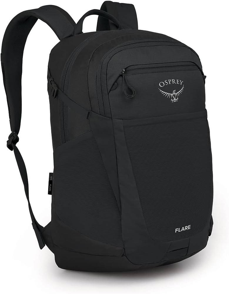 Osprey Flare Backpack - Black - Great Outdoors Ireland