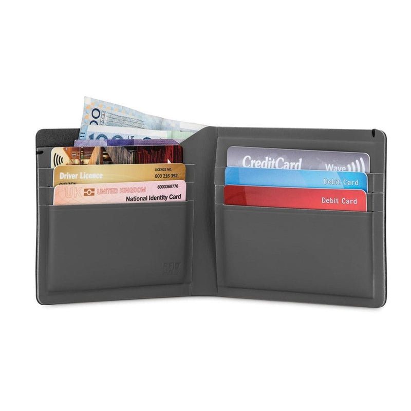 Pacsafe RFIDsafe Tec Bi-Fold Plus Wallet - Navy - Great Outdoors Ireland