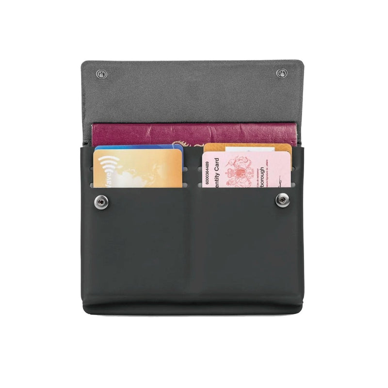 Pacsafe RFIDsafe Tec Passport Wallet - Black - Great Outdoors Ireland