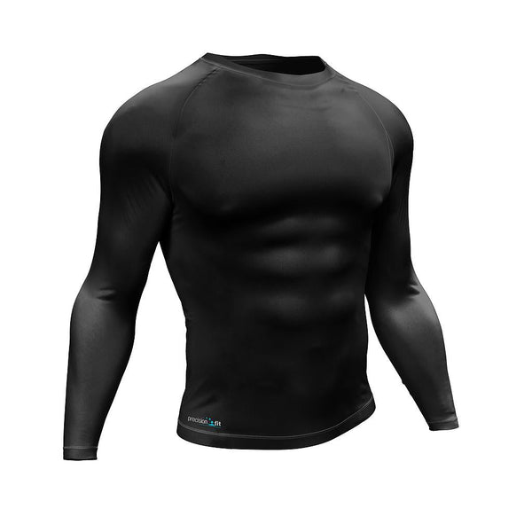Precision Training Essential Baselayer Long Sleeve - Black - Great Outdoors Ireland