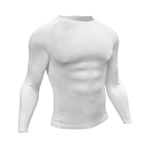 Precision Training Essential Baselayer Long Sleeve - White - Great Outdoors Ireland